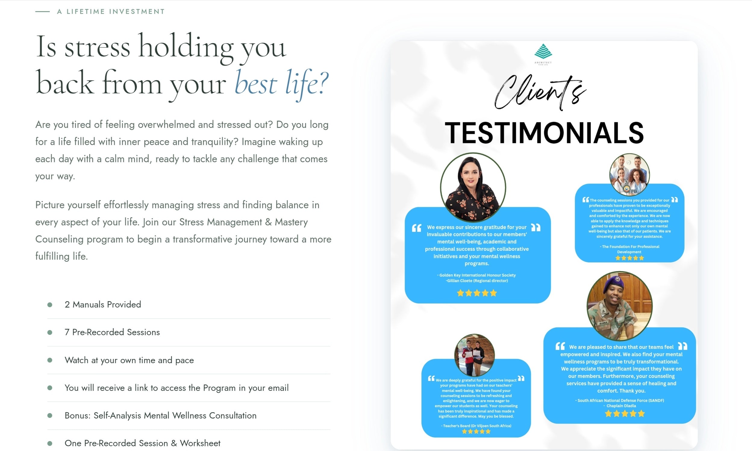 Stress Management & Mastery