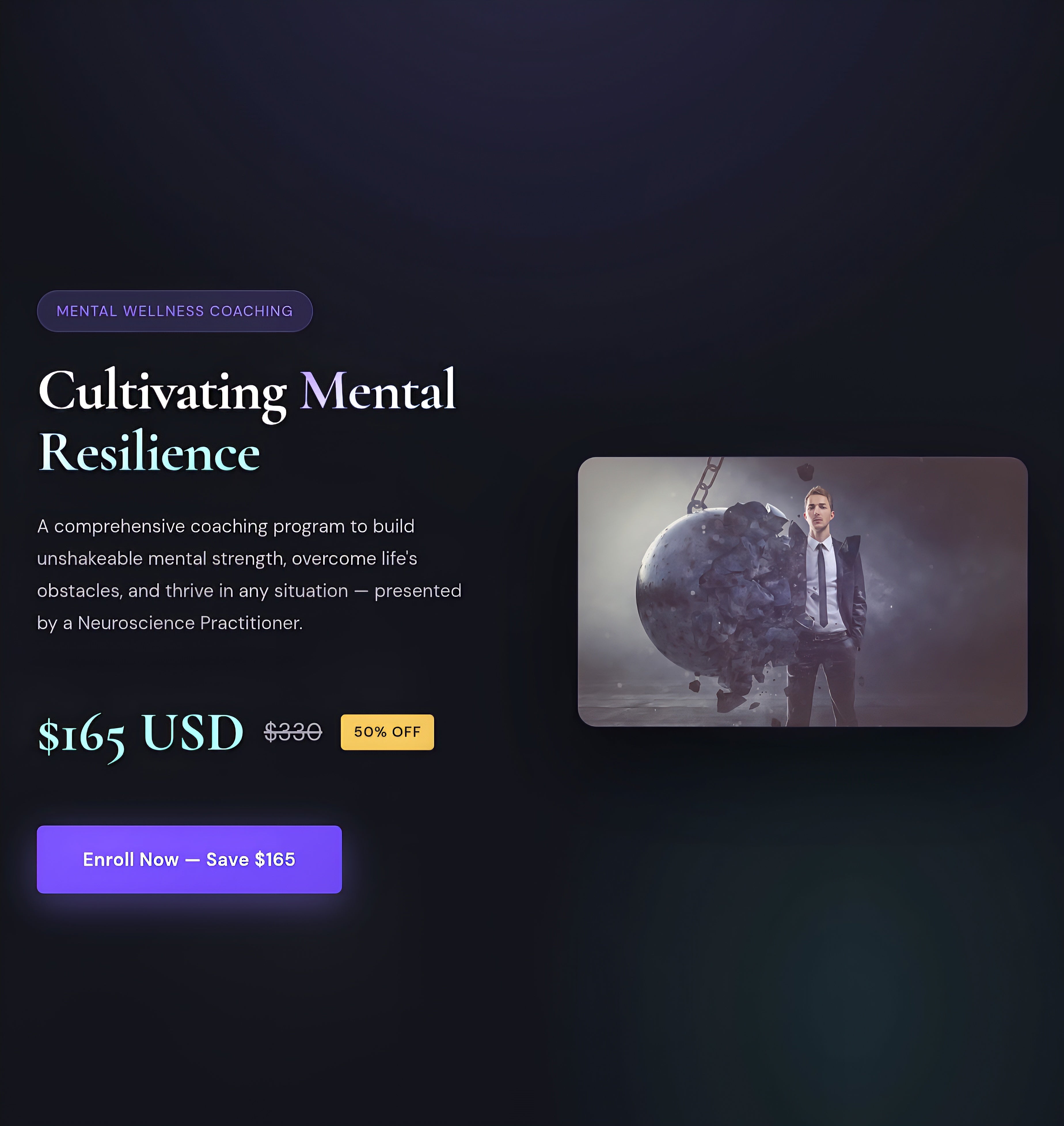 Cultivate Mental Resilience Coaching