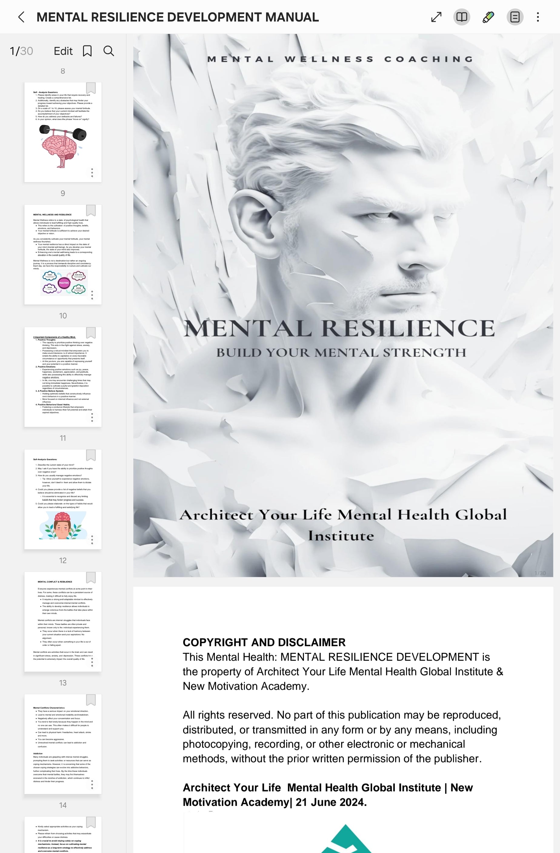 Cultivate Mental Resilience Coaching