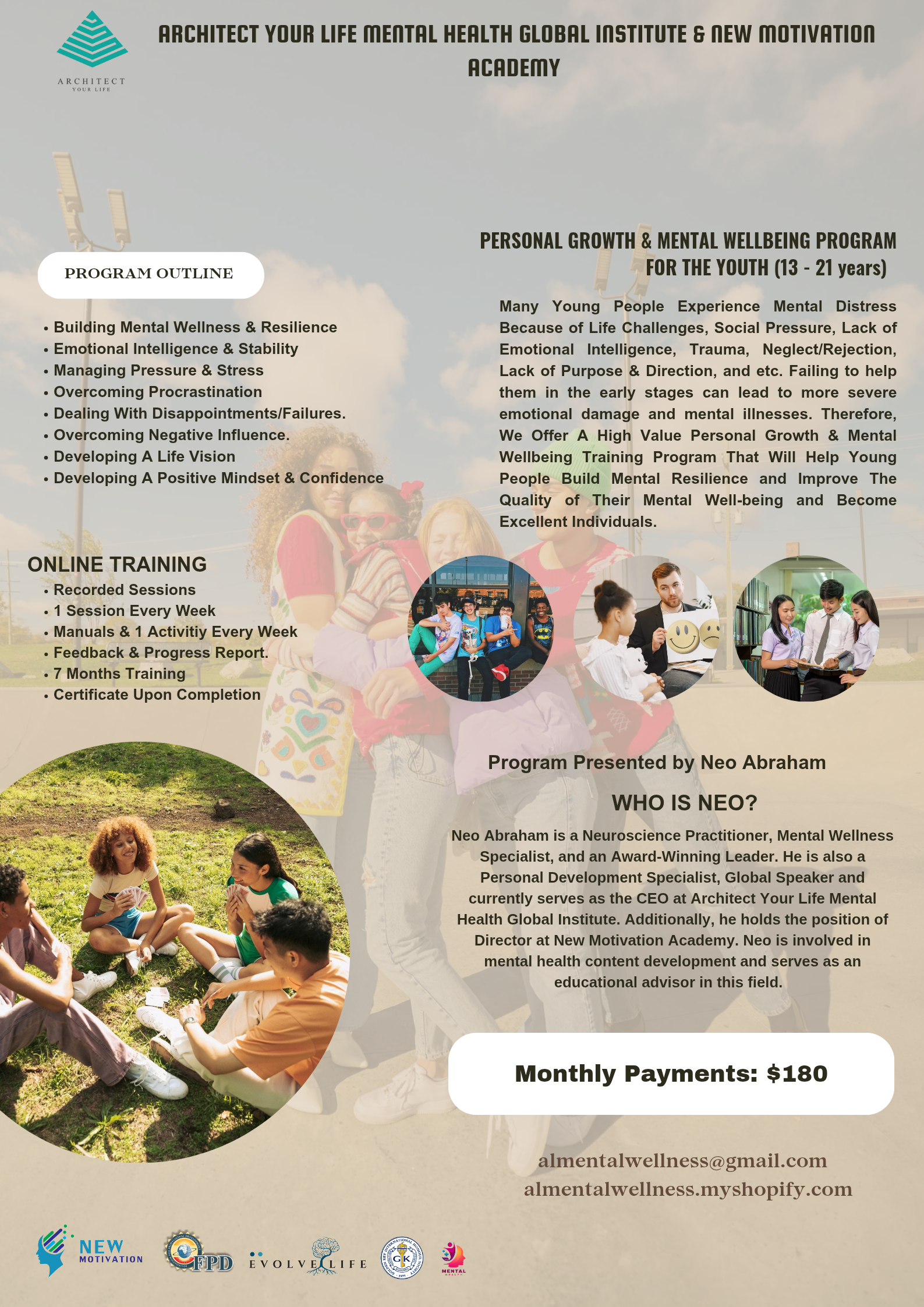 Youth Mental Well-being & Personal Growth